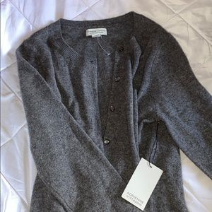 cashmere cardigan